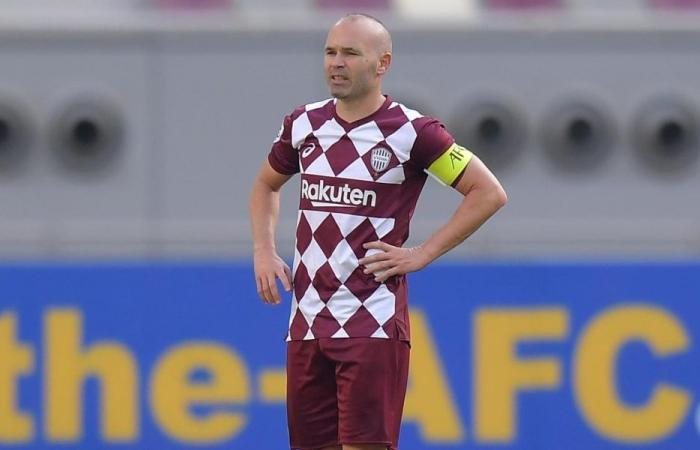 Vissel Kobe thanks Iniesta for his contribution to Japanese football