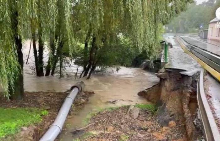 VIDEO. In the country of Ancenis, the Kirk depression leaves its traces