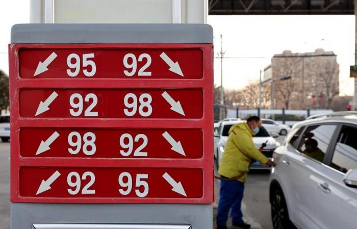 China to increase retail prices of gasoline and diesel