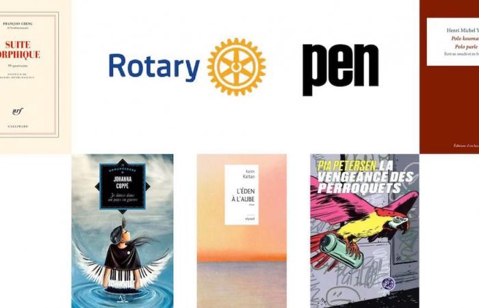 Five titles recognized by the Rotary – PEN Club Literary Prize