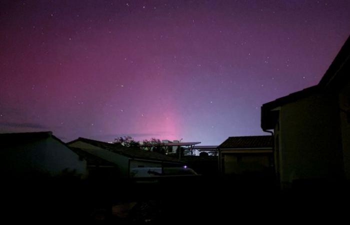 Your most beautiful photos of the Northern Lights observed in the Aude sky