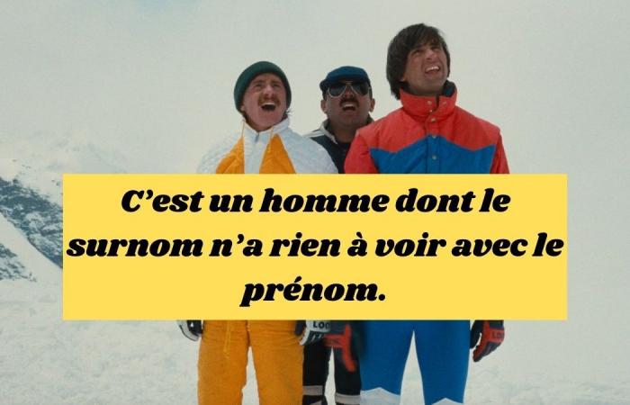 on a misunderstanding you can recognize these 10 characters from Les Bronzés sont du ski very poorly described