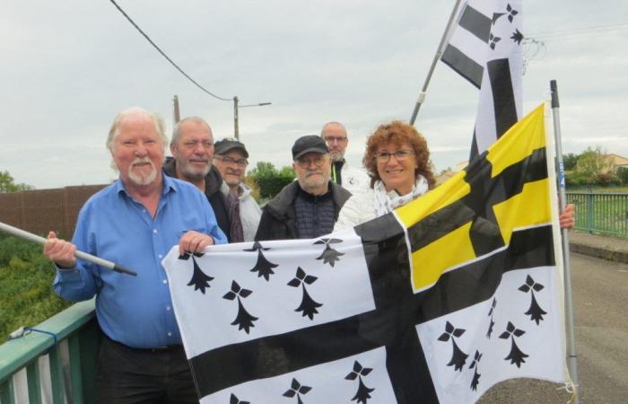 a rally for the reunification of Brittany