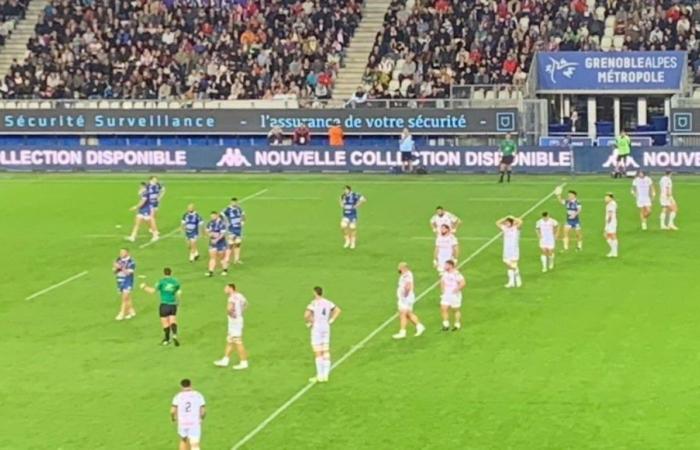 Rugby Pro D2: The Damiers collapse at the end of the match and suffer a bitter 44-22 in Grenoble