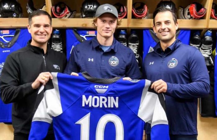 Quebec hope for the NHL draft: Zachary Morin leaves the United States and joins the QMJHL