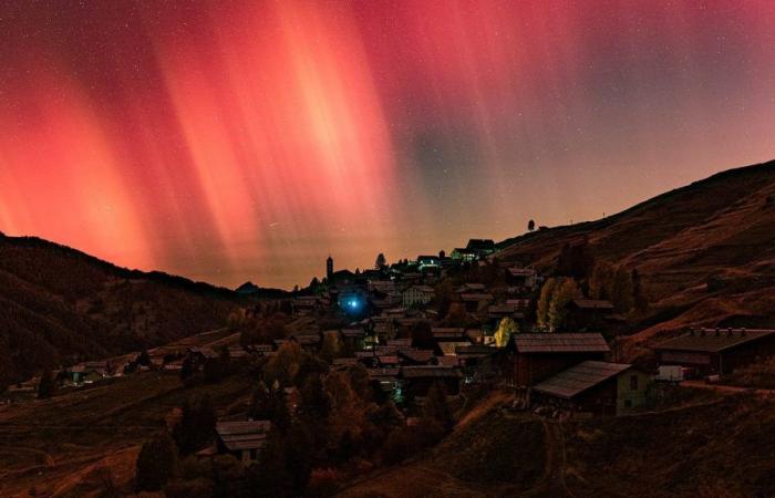 From Gap to Briançon, images of the Northern Lights in the Hautes-Alpes