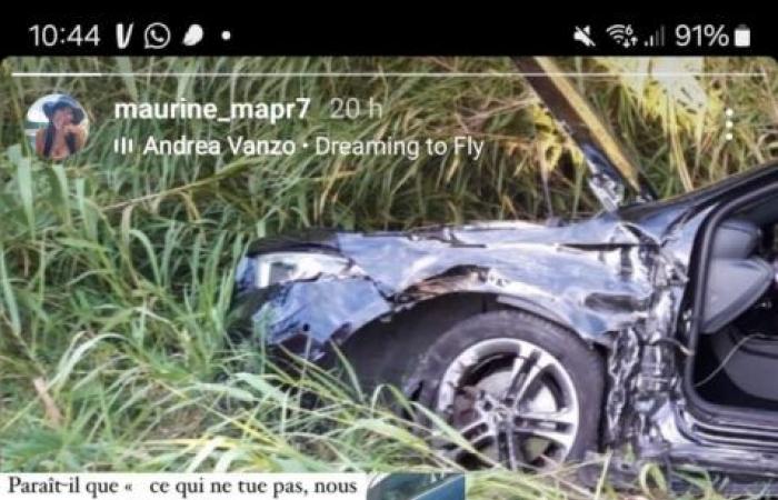 Maurine Brioude: the candidate for “Married at First Sight” escapes death, her car completely destroyed