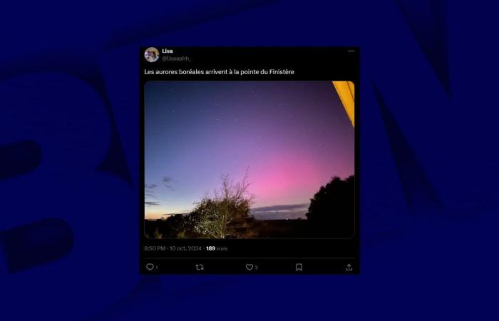 The impressive images of the Northern Lights observed this evening in France