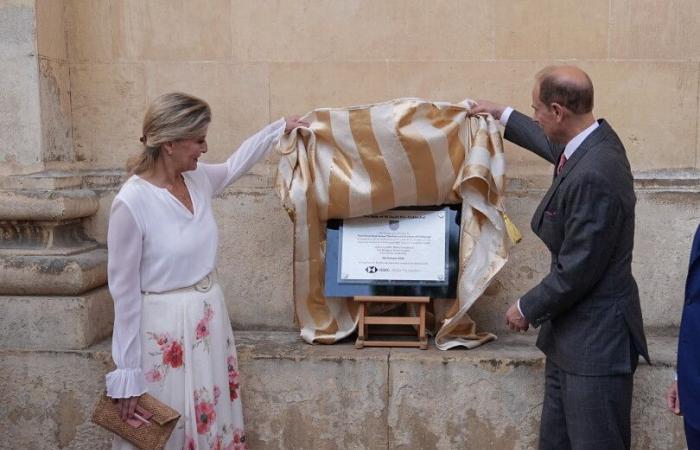 In Malta, Prince Edward and Sophie remember Queen Elizabeth II and Prince Philip