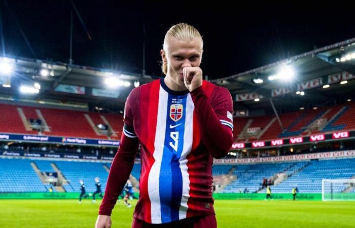 Football: Erling Haaland hid that he was going to become a father