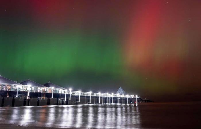 Solar storm causes northern lights to dance over Germany