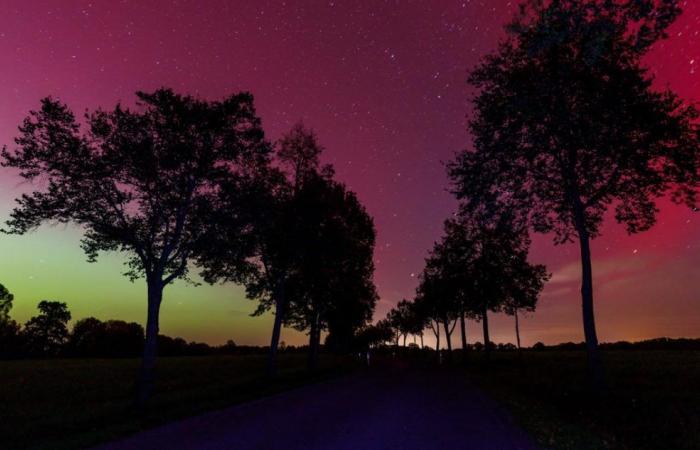 Solar storm causes northern lights to dance over Germany