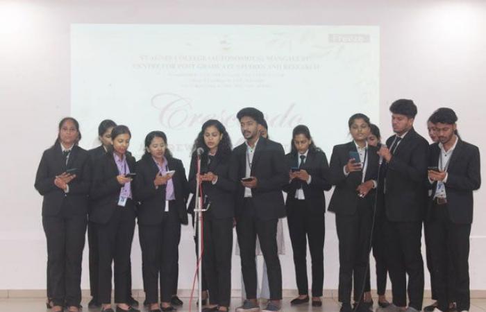 St Agnes College organizes farewell celebration for outgoing MBA & MCA students