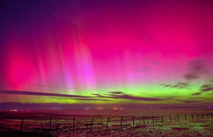 Solar storm causes northern lights to dance over Germany