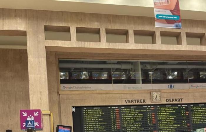 One dead in Brussels Central, serious disruptions to the rail network