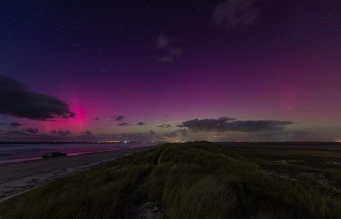 IN PICTURES. Impressive northern lights lit up the skies of France between this Thursday and Friday