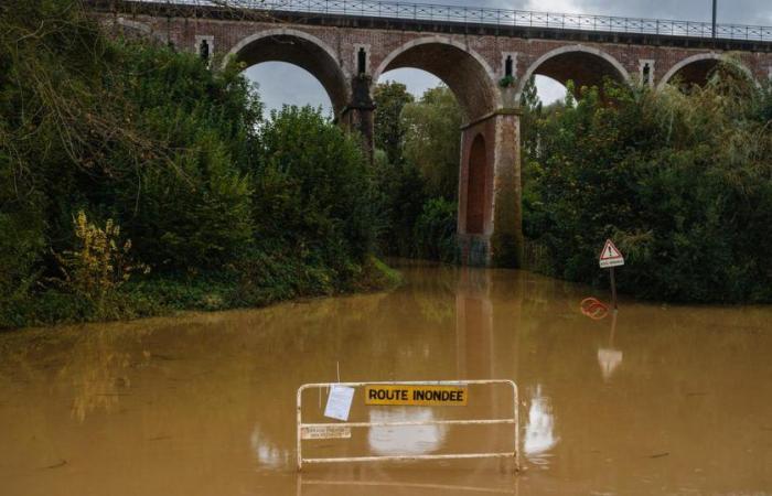 flooded towns in Seine-et-Marne and Eure-et-Loir