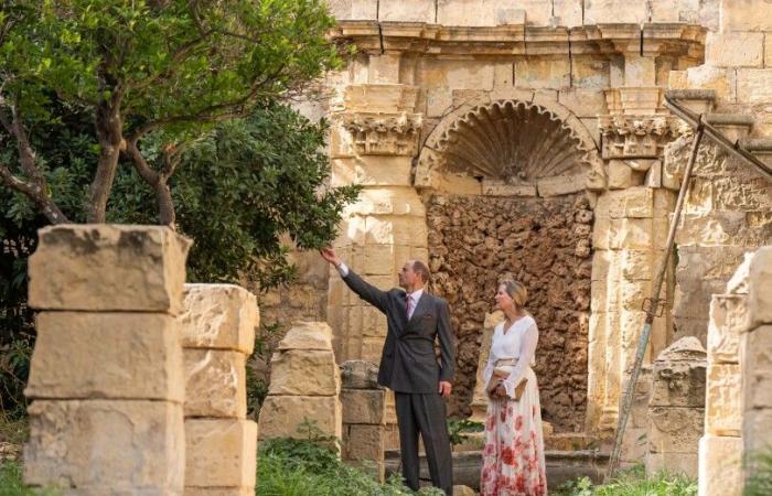 In Malta, Prince Edward and Sophie remember Queen Elizabeth II and Prince Philip