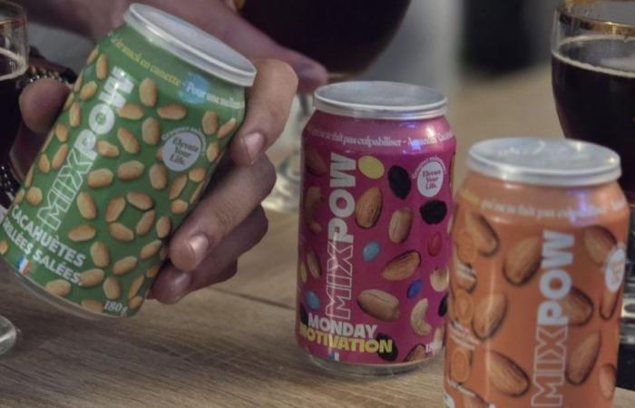 Mixpow, cans instead of bags for dried fruits, more practical and more eco-friendly too