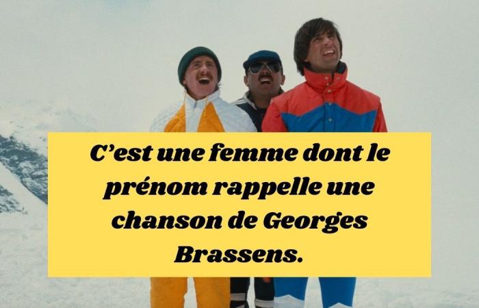 on a misunderstanding you can recognize these 10 characters from Les Bronzés sont du ski very poorly described