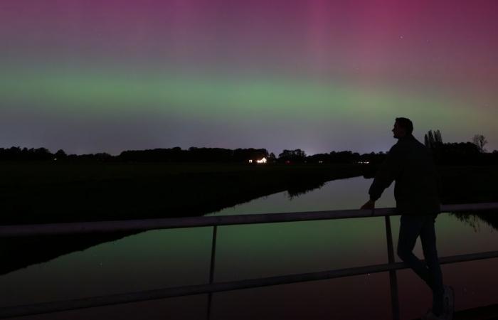 Northern Lights can be seen with the naked eye in the Netherlands