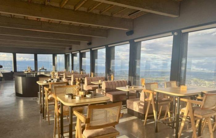 The Salève cable car restaurant is finally revealed!