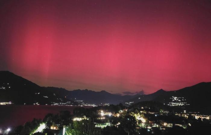 The Swiss sky once again lit up with the colors of the Northern Lights – rts.ch