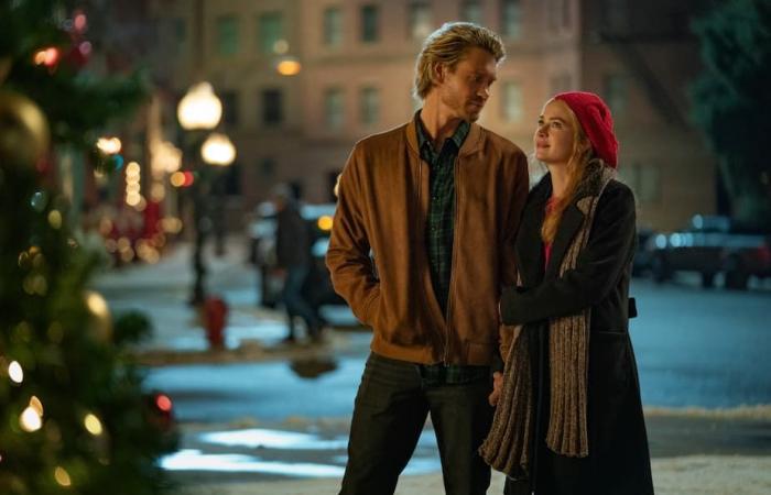 Chad Michael Murray as a sexy go-go boy in new Netflix Christmas movie