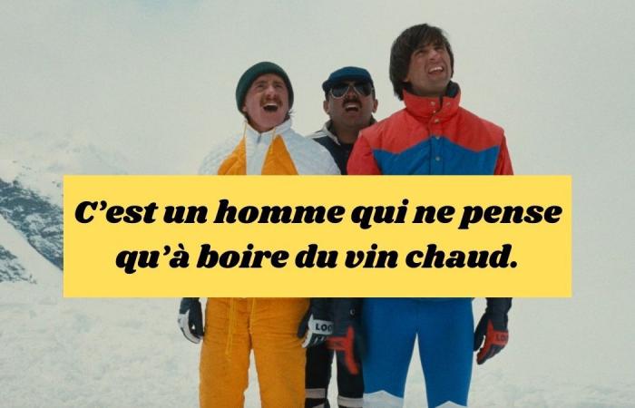 on a misunderstanding you can recognize these 10 characters from Les Bronzés sont du ski very poorly described