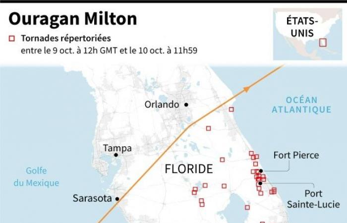 At least 16 dead in Florida after Hurricane Milton – 10/11/2024 at 6:28 p.m.