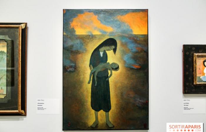 Lê Phô, Mai-Thu, Vu Cao Dam: the pioneers of Vietnamese modern art at the Cernuschi Museum, photos