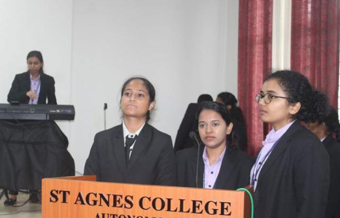 St Agnes College organizes farewell celebration for outgoing MBA & MCA students