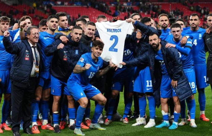 Death of George Baldock, the beautiful tribute from the Greek players after their victory at Wembley