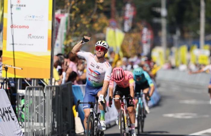 Cycling. Tour of Kyushu – Emilien Jeannière takes the 1st stage, TotalEnergies on fire