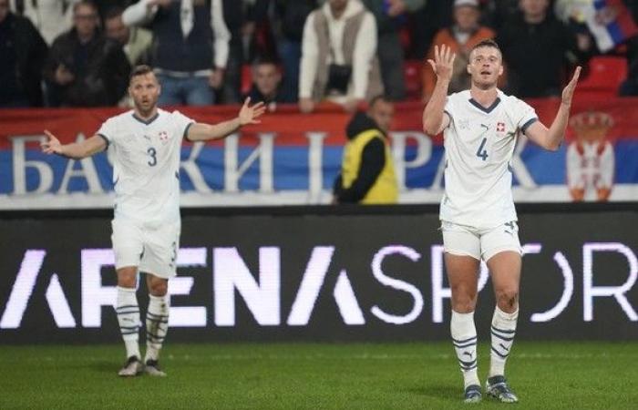 Serbia-Switzerland: la Nati s’incline 2-0