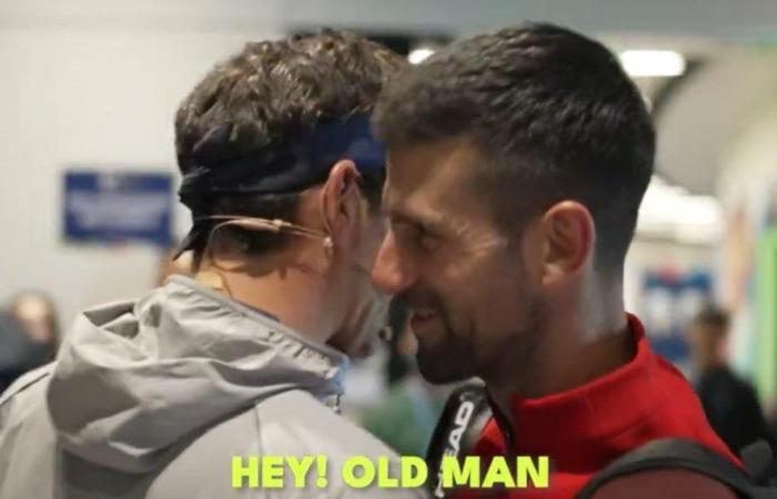 “Hey old man!”, when Federer meets Djokovic in Shanghai