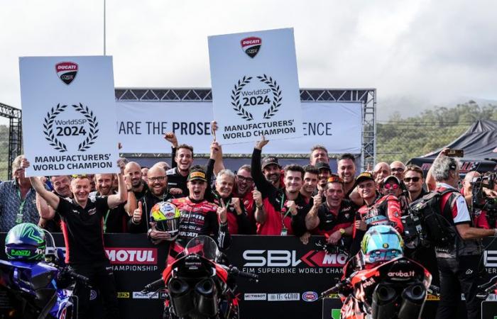 WSBK Estoril Supersport J2: Ducati secures second consecutive WorldSSP constructors’ title