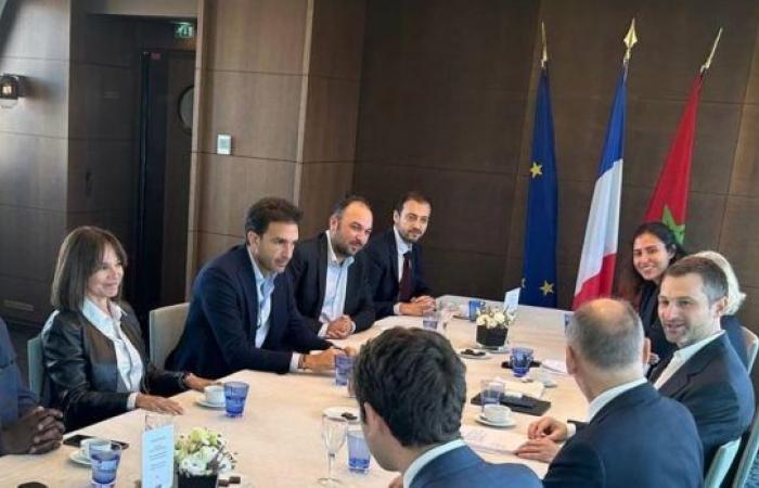 Representatives of the CGEM and the French MEDEF meet for lunch