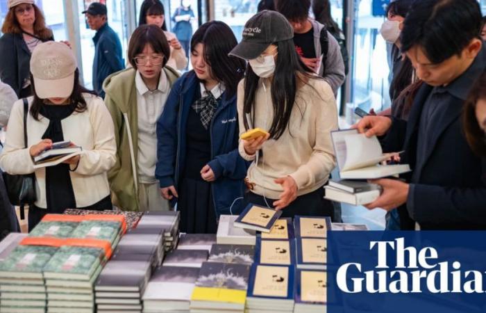 Han Kang’s books sell out as South Korea celebrates her Nobel prize in literature | Han Kang