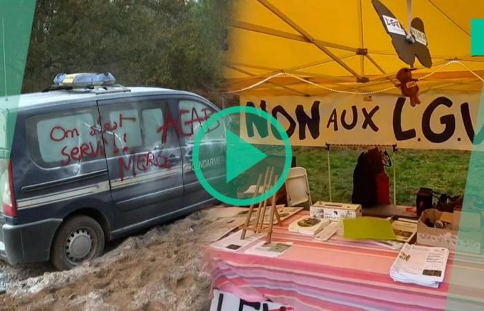 Against the South-West LGV, a demonstration made of “games” but also excesses in Gironde