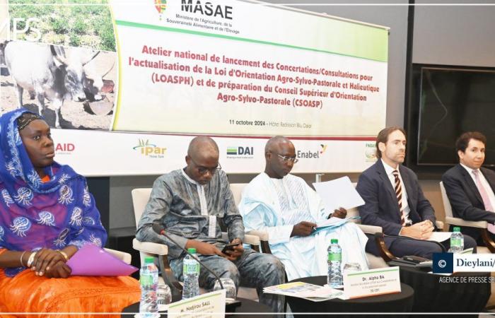 SENEGAL-AGRICULTURE / Agrosylvopastoral orientation law: consultations and consultations launched in Dakar – Senegalese press agency