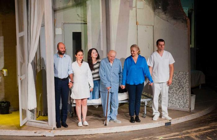 The Guardian of the Crown and Princess Maria put the spotlight on the play “The Father” and Victor Rebengiuc at the Bulandra Theater