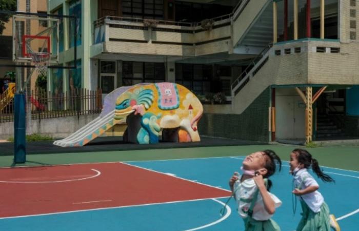 In Taiwan, nostalgia for elephant slides