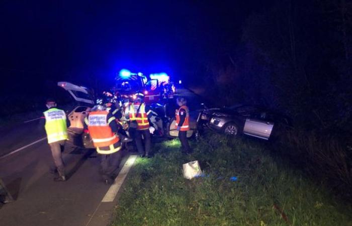 Several injured in a road accident in Ennordres