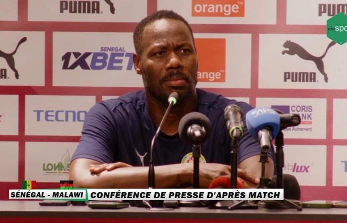 (Video) Pape Thiaw reveals himself at a press conference “My project is based a lot on offensive play”