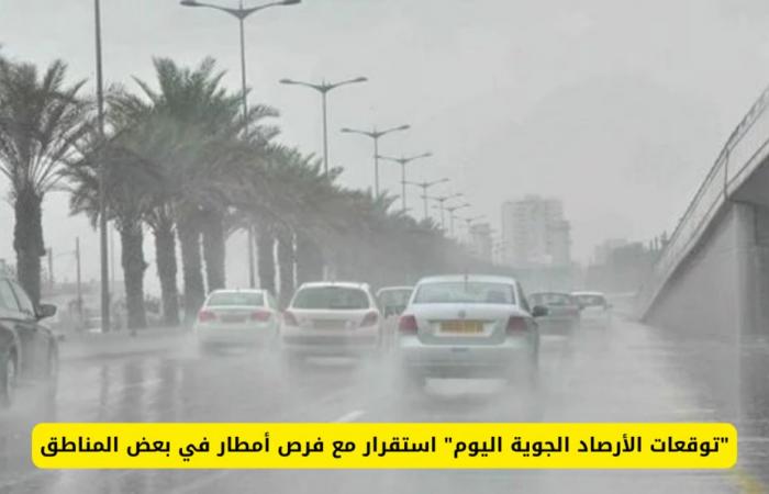 “Today’s weather forecast in Egypt” Chances of thunderstorms in these governorates