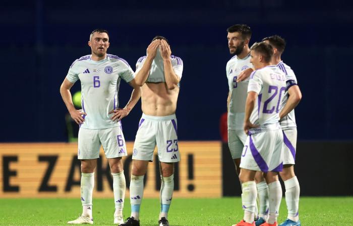 Che Adams denied last-gasp leveller by VAR as Scotland…