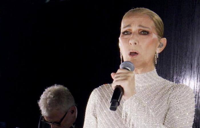 Did Celine Dion lip-sync during the opening ceremony of the 2024 Olympics?