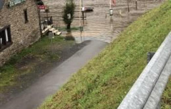 Two Walloon rivers still on flood alert the day after the departure of the Kirk depression