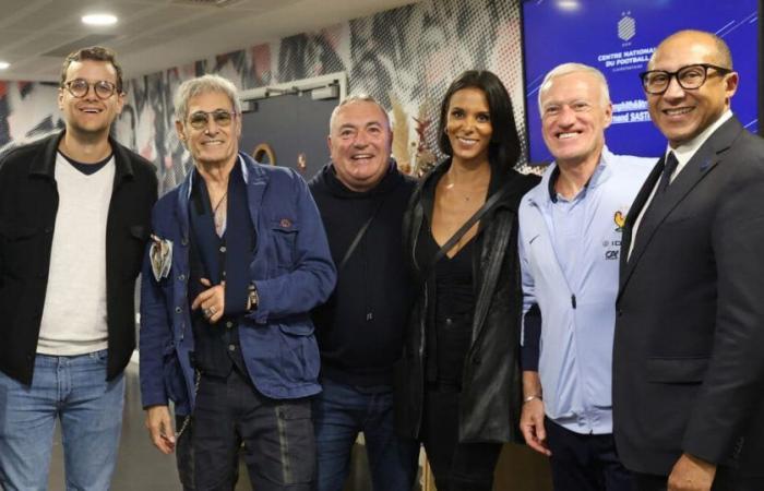 Gérard Lanvin and Shy’m reunited with Didier Deschamps in a unique place, Fabien Onteniente over the moon!